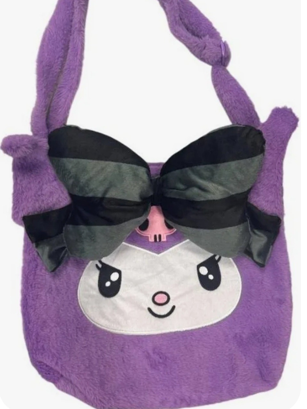 Sanrio Kuromi Plush Tote Bag GameStop Exclusive